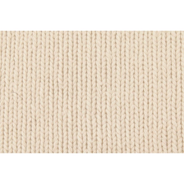 Early 21st Century Contemporary Beige Flat-Weave Wool Rug by Doris Leslie Blau For Sale - Image 5 of 6