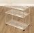 Mid Century Modern Lucite 3-Tier Serving Bar Cart For Sale In Philadelphia - Image 6 of 13