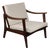 Scandinavian Lounge Chair in Teak, 1960s For Sale