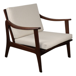 Scandinavian Lounge Chair in Teak, 1960s