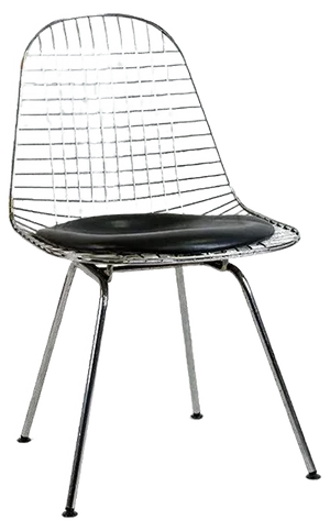 Set of DKR Wire Chairs by Charles Eames for Herman Miller