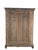 French Carved Oak and Walnut Armoire with Mask and Cartouches, 1700s For Sale - Image 9 of 10