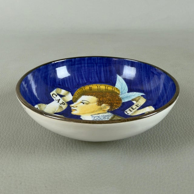 Ceramic Vintage Ceramic Bowls from E. Mari Urbino, Set of 3 For Sale - Image 7 of 11