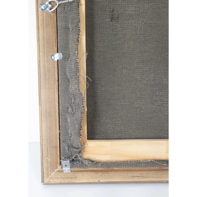 Late 20th Century Asian Impressionist Street Scene Painting For Sale - Image 12 of 13