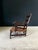 Antique French Provincial Rural Low Lounge Chair, 1890s For Sale - Image 4 of 17