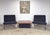 Mid Century Modern Barcelona Style Lounge Chairs by Selig Made in Italy For Sale - Image 9 of 12