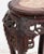 19th Century Chinese Marble Inset Rosewood Pedestal Table For Sale - Image 5 of 6
