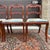 Willett Furniture 1950s Willett Duncan Phyfe Solid Cherry Rose Medallion Dining Chairs - Set of 4 For Sale - Image 4 of 16