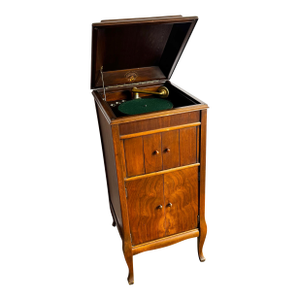 Antique Columbia Grafonola Phonograph Turn Table