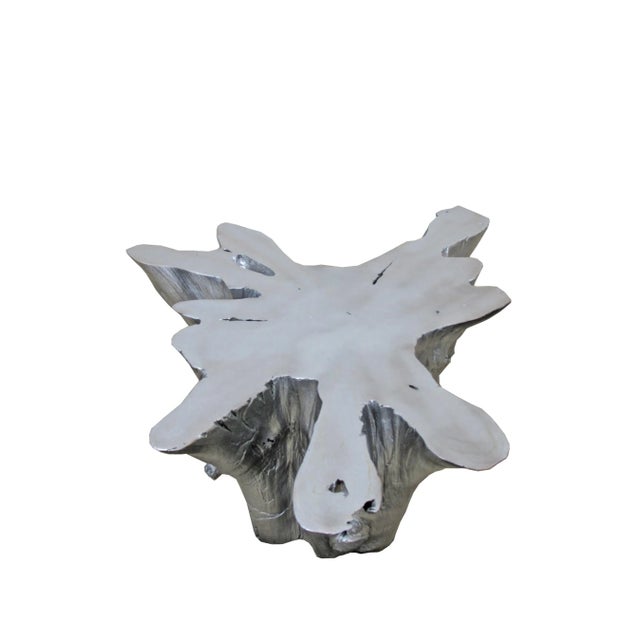 2010s Silver Star Organic Teak Root Coffee Table For Sale - Image 5 of 7