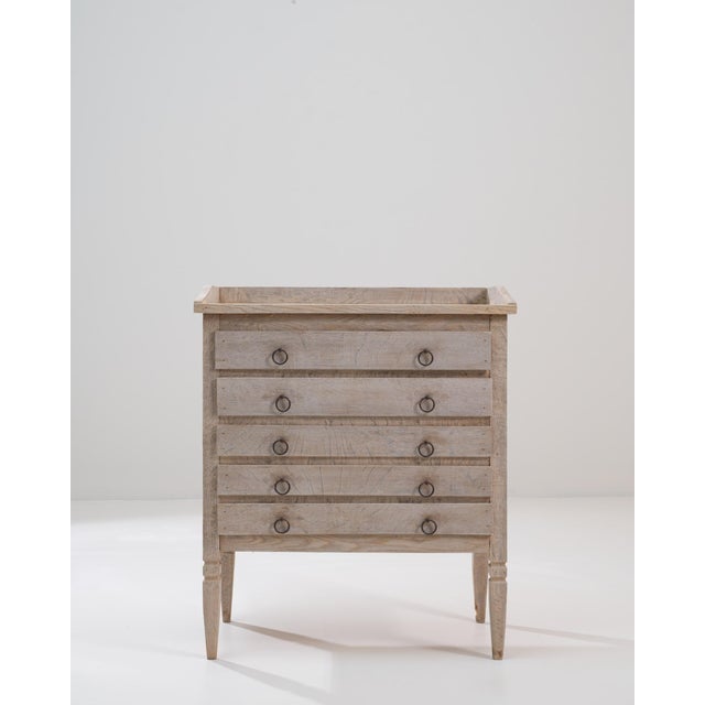 Mid 20th Century Mid 20th Century French Neoclassical Wooden Chest of Drawers For Sale - Image 5 of 18