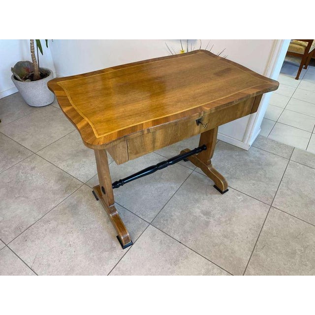 Biedermeier Table Sewing Table For Sale - Image 10 of 18