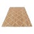 Modern Geometric Bohemian Jute Rug 4x4 Ft. For Sale