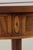 Hekman Mahogany Inlaid Demilune Table For Sale - Image 11 of 14