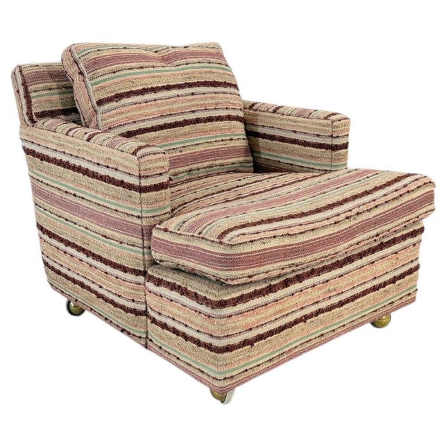 1960s Edward Wormley Lounge Chair and Ottoman for Dunbar, 1960 For Sale - Image 5 of 12