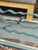 Postmodern Patinated Abstract Wave Wall Mirror For Sale - Image 10 of 11