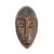Vintage Mid 20th Century Wood Carved Lega Mask For Sale - Image 4 of 4