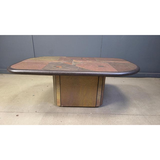 Coffee Table in the style of Paul Kingma, 1980s For Sale - Image 11 of 14