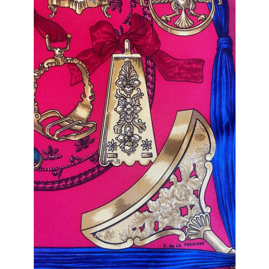 Hermès Silk Scarf « Étriers » 1964 | Chairish