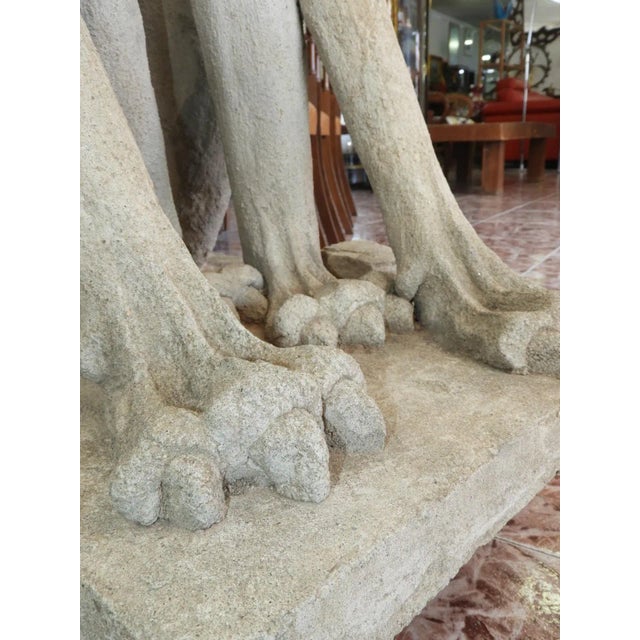 Jackie Kaplan Person, Gargoyle, Stone For Sale - Image 9 of 13