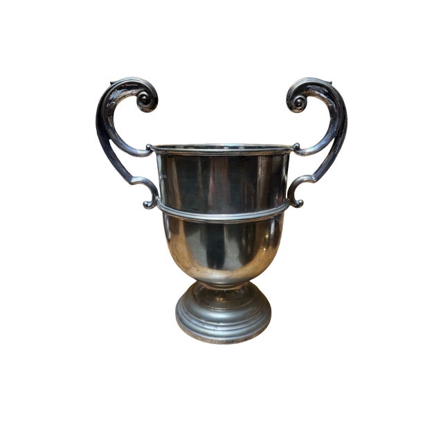 Silver plate engraved loving cup from 1929 Ploughing Match. Engraving says: “ International Ploughing Match 1929 for Best...