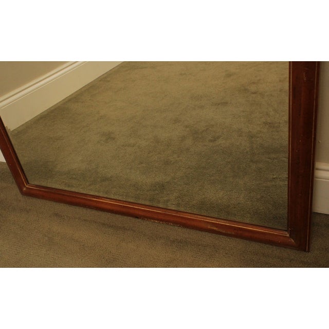 1980s Vintage Henredon Pine Frame Mirror For Sale - Image 9 of 13