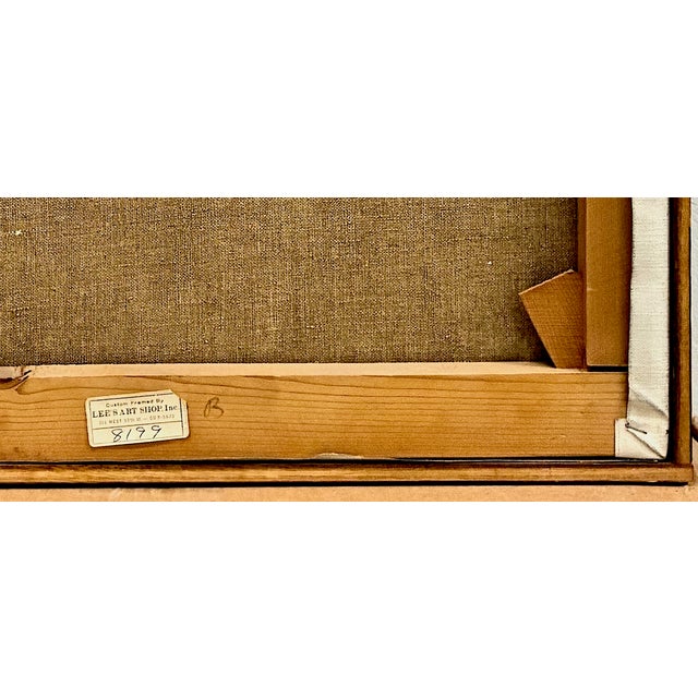 Mediterranean Street Scene Painting by Charles Brady (1926-1997) For Sale - Image 9 of 10