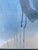 Cerulean "Echoes Along the Waterline" Large Contemporary Blue Abstract Painting in Cerulean, Slate and Navy by Stacey Warnix For Sale - Image 8 of 10