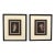 Pair of Lithographs Prints Neo-Classical Framed For Sale