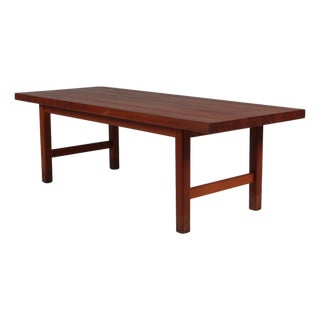 Danish Coffee Table in Teak and Rosewood, 1960s For Sale