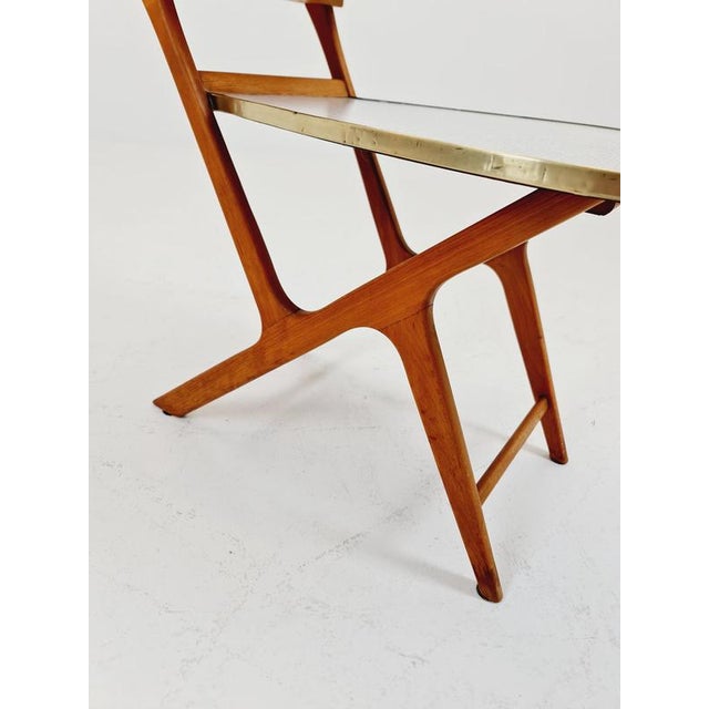 Large Mid-Century Minimalist German Plant Stand from Opal, 1950s For Sale - Image 9 of 17