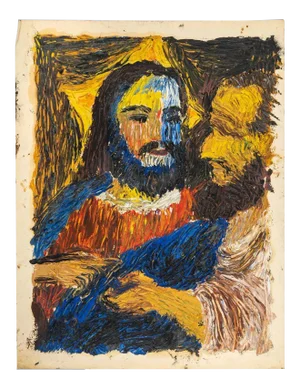 The Kiss of Judas, Oil on Canvas