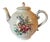 Doccia Porcelain Tea Pot with Floral Decor by Richard Ginori, Italy, Late 18th Century For Sale