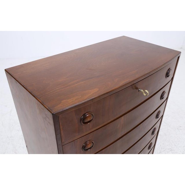 Mid-Century Danish Wooden Chest of Drawers, 1960s For Sale - Image 6 of 12