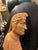 Early 19th Century Early 19th Century Italian Grand Tour Relief Siena Marble Carved Profile Plaque of Dante Alighieri Paperweight For Sale - Image 5 of 13