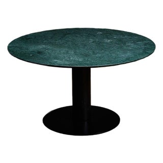 Contemporary Round Marble Dining Table by Gubi For Sale
