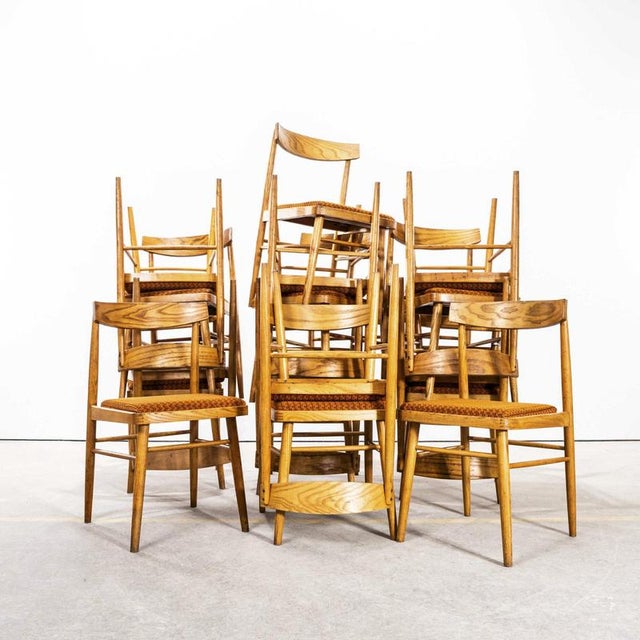 Vintage Oak and Ash Dining Chair, 1950s For Sale - Image 12 of 12