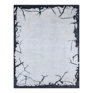 Hand Knotted Modern Design Wool Rug. 08'00" X 09'10" For Sale