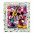 Jozza, Unconditional Love, Unique Mixed Media Canvas With Painted Frame, Mickey Minnie For Sale