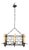 1930s Italian Iron Chandelier Fixture For Sale