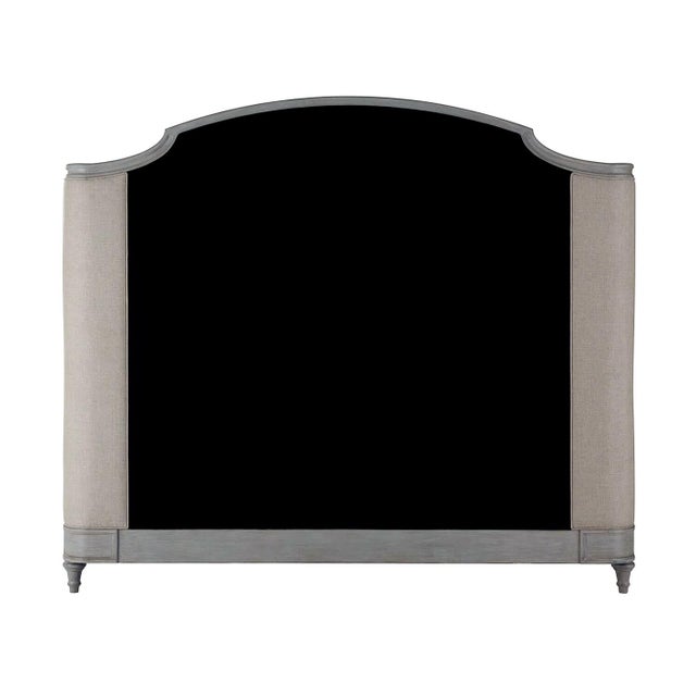 Gray Provincial Painted King Size Bed For Sale - Image 8 of 8