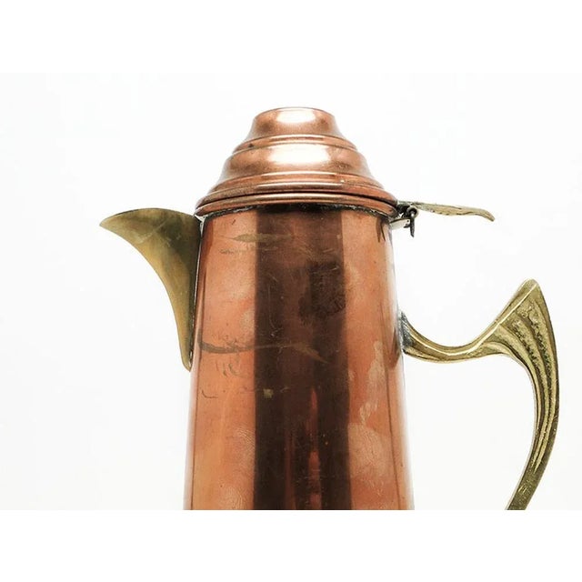 Copper Art Nouveau Jug, Germany, 1920s For Sale - Image 8 of 10