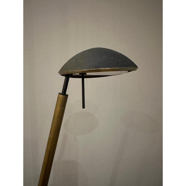 Bronze Uplighter and Reading Floor Lamp by Tobias Grau, 1990 For Sale - Image 10 of 14