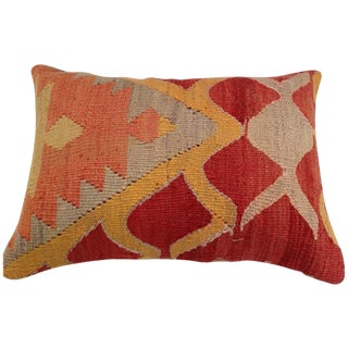 Vintage Turkish Kilim Pillow For Sale