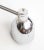 Chrome English Contemporary Chrome Adjustable Wall-Mounted Sconce For Sale - Image 8 of 13