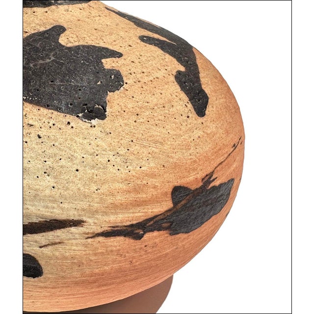 Mid-Century Modern 1996 Otto Heino Studio Art Pottery Vase For Sale - Image 3 of 6