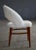 Frode Holm Vanity or Dressing Chair in Teak and Sheepskin, Denmark, 1950s For Sale In New York - Image 6 of 6