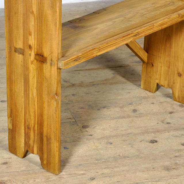 Open Pine Cabinet, 1930s For Sale - Image 6 of 11