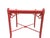 Ornamental & Decorative Materials Vintage Chinoiserie Faux Bamboo Thomasville Table Palm Beach Style Beveled Glass Beautiful For Sale - Image 7 of 11
