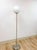 Chrome Lollipop Table Lamp Vintage MCM White Tinted Top Space Age Lighting For Sale In Tampa - Image 6 of 8